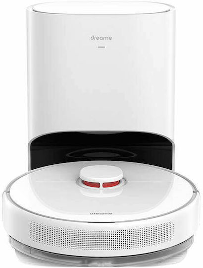 Dreame D10 Plus Прахосмукачка Робот с Лазерно Картографиране и Всмукателна Мощност 4000Pa Бяла