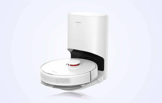 Dreame D10 Plus Прахосмукачка Робот с Лазерно Картографиране и Всмукателна Мощност 4000Pa Бяла