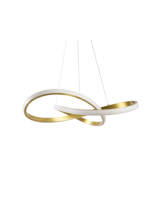 GloboStar Dexter Pendant Light Gold 56x56x14cm