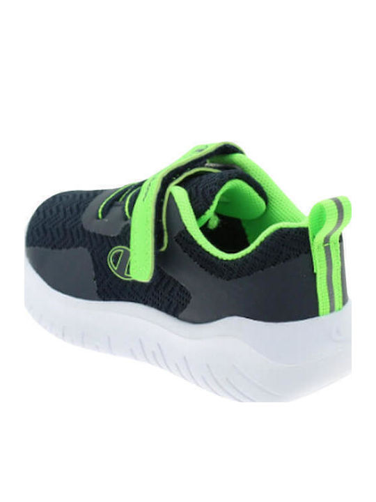 Softy Evolve B Td Kids Sports Shoes Running with Hoop & Loop Closure Navy Blue