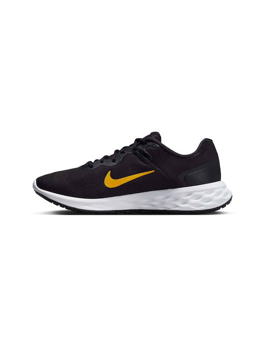 Revolution 6 Next Nature Sport Shoes Running Black / Light Silver / White / University Gold