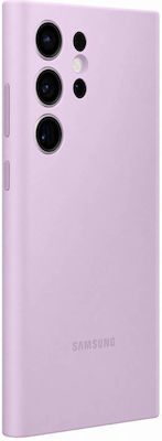 Samsung Back Cover Σιλικόνης Lavender (Galaxy S23 Ultra)