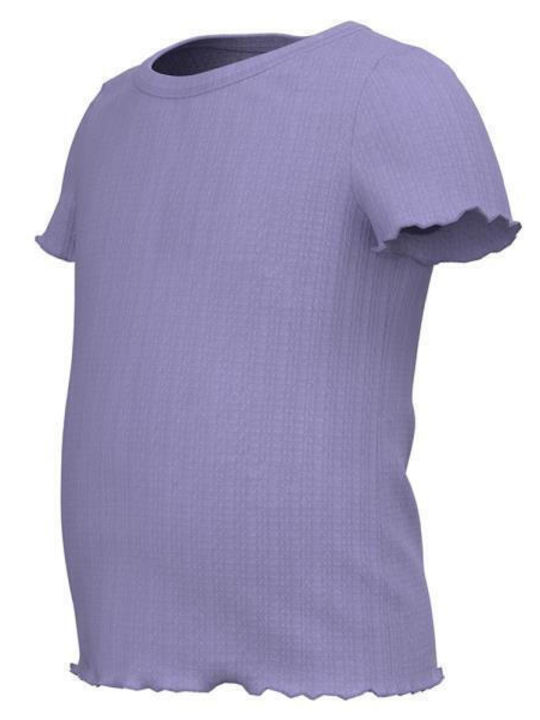 Name It Kids Blouse Short Sleeve Lilac