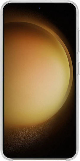 Samsung Clear Gadge Cover Umschlag Rückseite Silikon Transparent (Galaxy S23)
