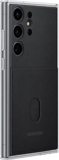 Samsung Back Cover Silicone Black (Galaxy S23 Ultra)