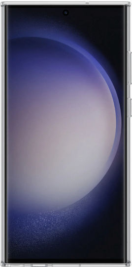 Samsung Back Cover Silicone Black (Galaxy S23 Ultra)