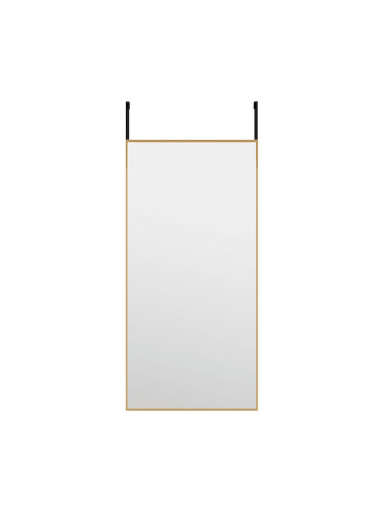 vidaXL Wall Mirror with Gold Metallic Frame 60x30cm 1pcs