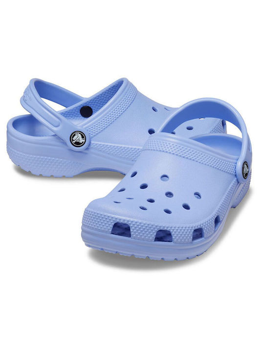 Crocs Παιδικά Ανατομικά Σαμπό Θαλάσσης Λιλά