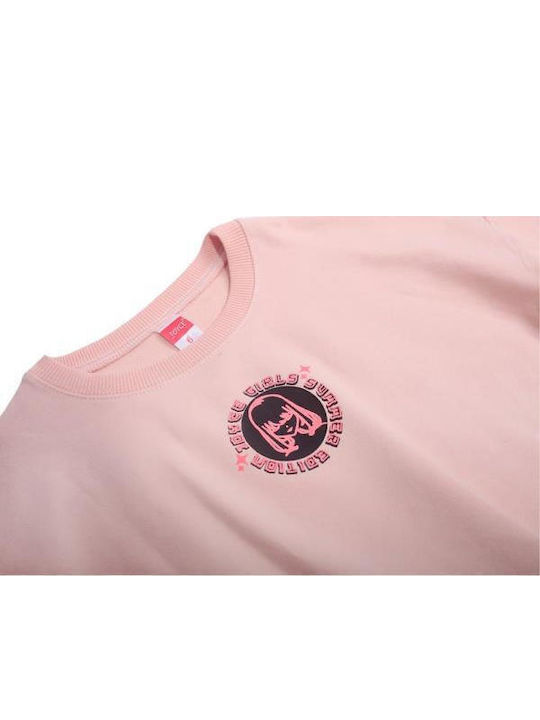 Kinder-Sweatshirt Rosa