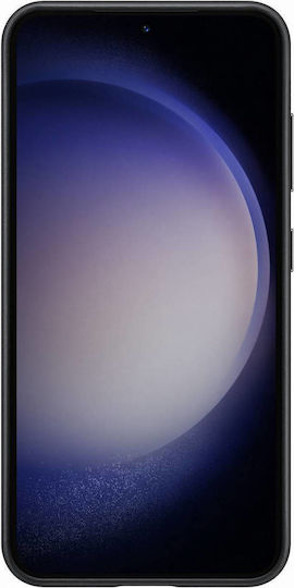 Samsung Leather Cover Задна корица Кожа Черен (Galaxy S23)
