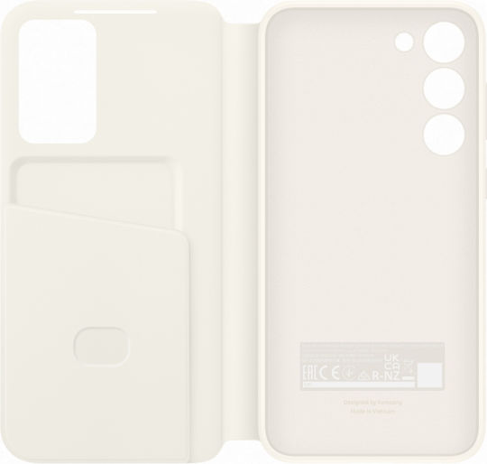 Samsung Smart View Wallet Πλαστικό Cream (Galaxy S23+)