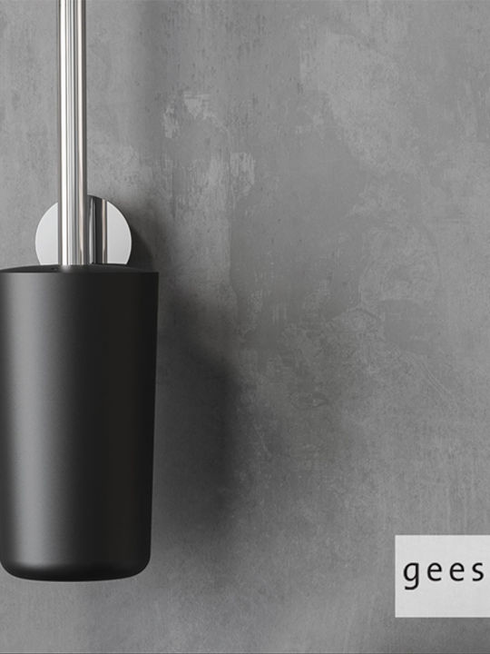 Geesa Opal Πλαστικό Πιγκάλ Μπάνιου Black Brushed