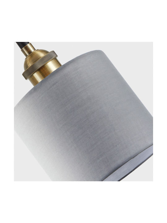 Home Lighting Hängende Deckenleuchte Federung für Fassung E27 Gray