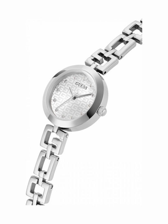 Guess Lady G Women's Watch with Silver Metal Bracelet