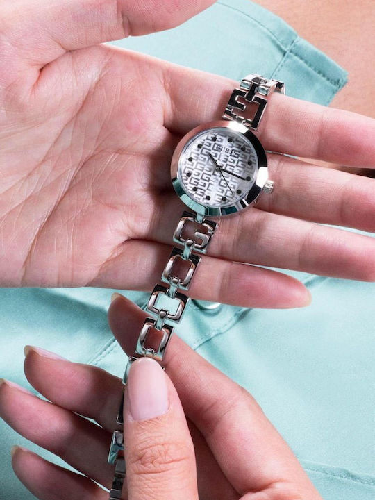Guess Lady G Women's Watch with Silver Metal Bracelet