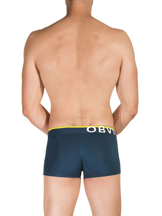 Obviously Apparel - EveryMan Boxers - Nautical Dark Blue-Green