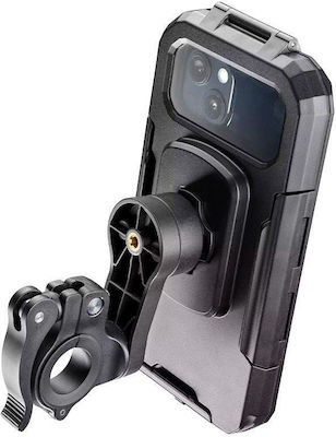 Interphone Quicklox Armor Pro Mount Phone Motorcycle with Case for Steering Wheel