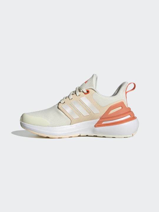 Adidas Kids Sneakers Rapidasport Off White / Zero Metalic / Solar Red