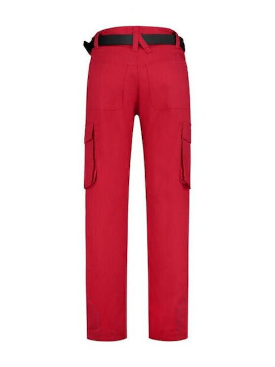 Tricorp Twill W Παντελόνι Εργασίας Κόκκινο