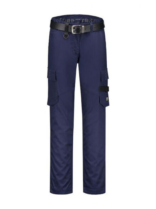 Tricorp Twill W Παντελόνι Εργασίας Navy Μπλε