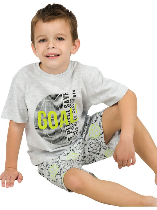 Energiers Kinder Schlafanzug Sommerlich Gray