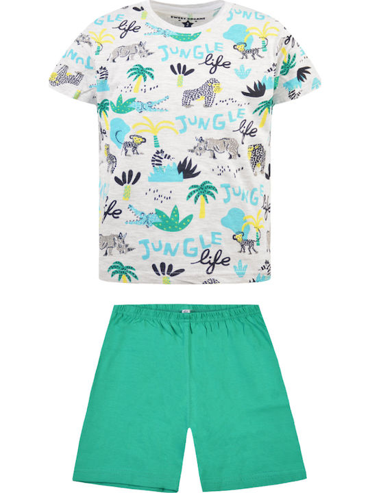 Energiers Kids' Pajamas Summer Green Set 2 pcs. 32-223104-9