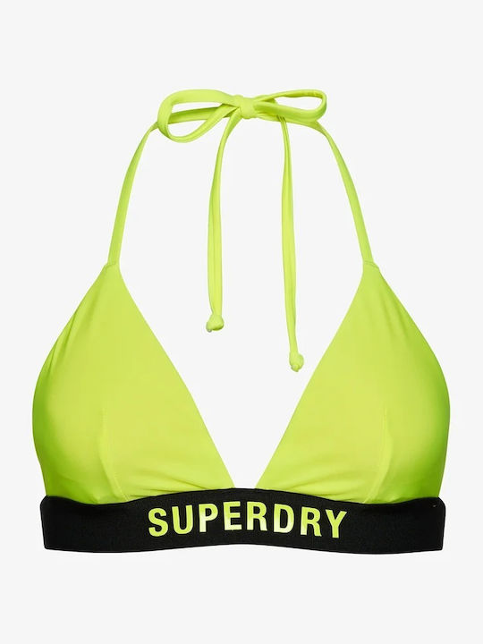 D1 Sdcd Code Triangle Elastic Top Bikini Τριγωνάκι Κίτρινο