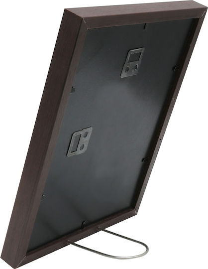 Deknudt Passepartout Photo Frame Wooden with Brown Frame