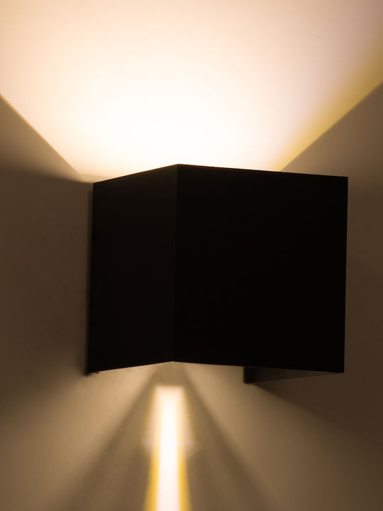 GloboStar Axis-S Στεγανή Πλαφονιέρα LED 10W 10x10x10εκ.
