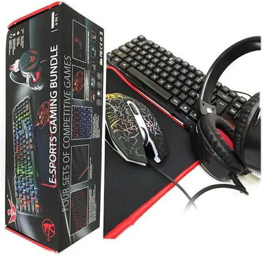 Yelandar JX-K8 RGB Gaming KeyPad με RGB φωτισμό (Αγγλικό US)