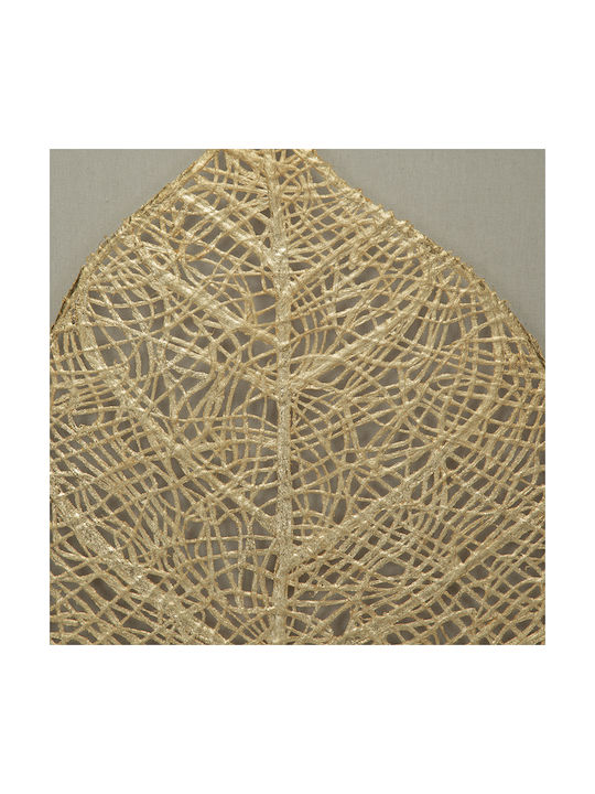 Artekko Διακοσμητικό Τοίχου Zleact Μαύρο από Ξύλο 60x3x90cm