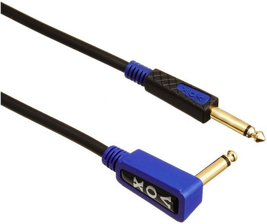 Vox VBC-13BL Cable 6.3mm male - 6.3mm male 4m Blue (VBC-13BL)