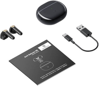 SoundPEATS Air 3 Deluxe HS In-Ear Bluetooth-Freisprecheinrichtung Kopfhörer mit Ladeetui Schwara