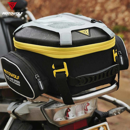Motowolf Motorrad Tanktasche Tankschloss mit wasserdichter Handyhülle 10Es