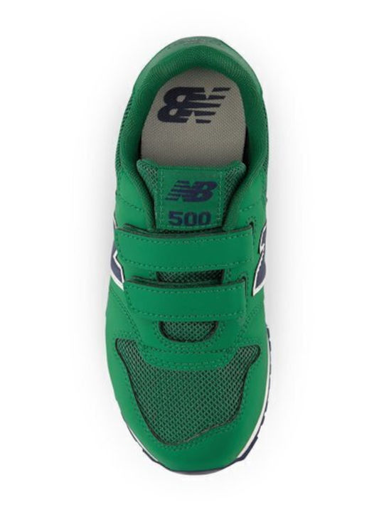 500 Kids Sneakers with Scratch Green