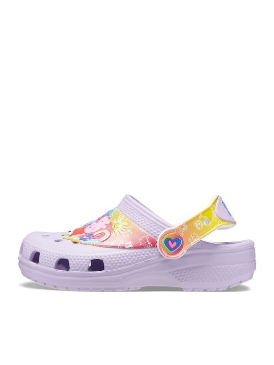 Peppa Pig Children's Anatomical Beach Shoes Purple