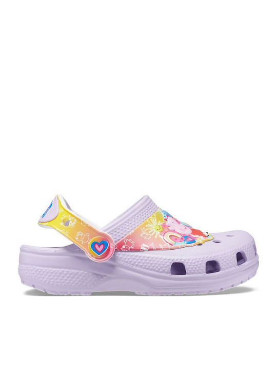 Peppa Pig Children's Anatomical Beach Shoes Purple