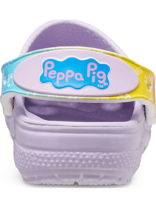 Peppa Pig Children's Anatomical Beach Shoes Purple