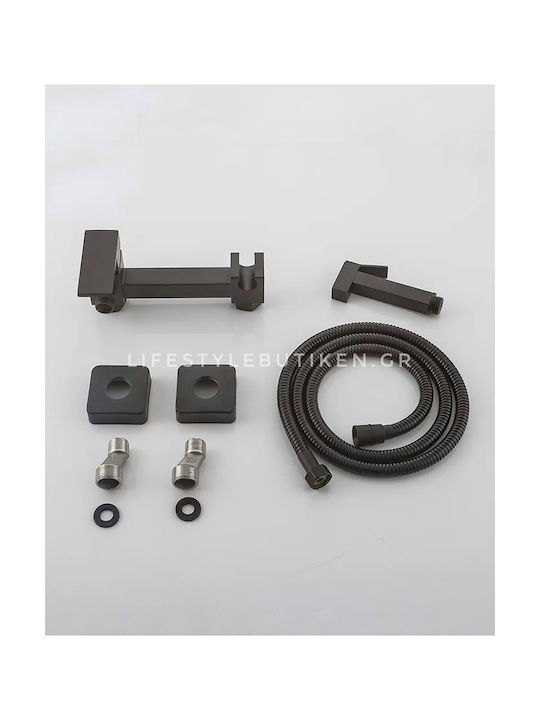 Stocco Stocco CZ6630 Wandmontage Umlenkventil Bidet Schwarz