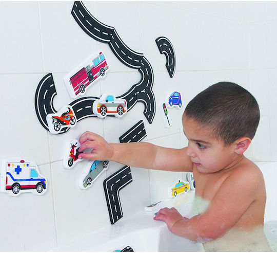 Edushape Magic Creations, Traffic Fun Bath Toy for 36++ Months