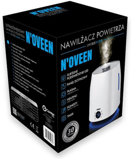 N'Oveen Luftbefeuchter 110W für Räume 35m²