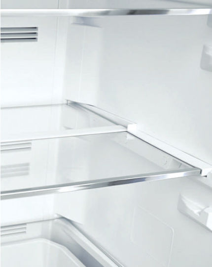 Robin Ψυγειοκαταψύκτης 481lt Total NoFrost Υ192xΠ70xΒ72εκ. Inox RB-492