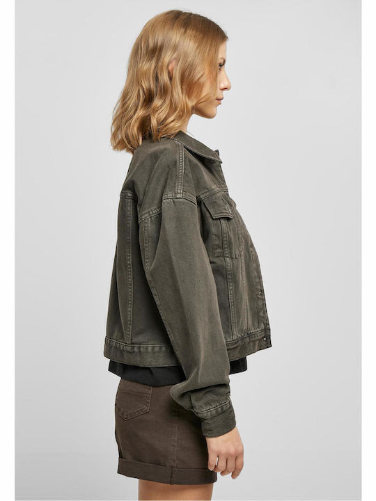 Scurtă Jachetă de femei din denim Maro