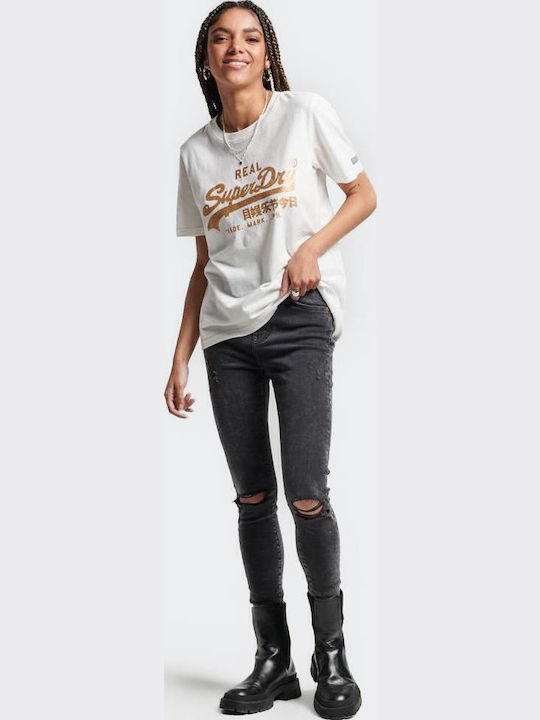 Vintage Logo Women's T-shirt White