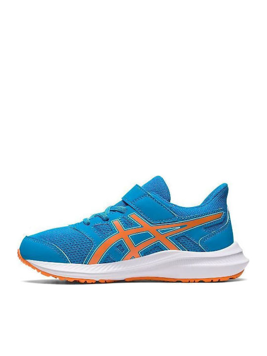 Jolt 4 Ps Kids Sports Shoes Running with Hoop & Loop Closure Blue