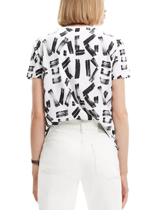 Glasgow Γυναικείο T-shirt Λευκό