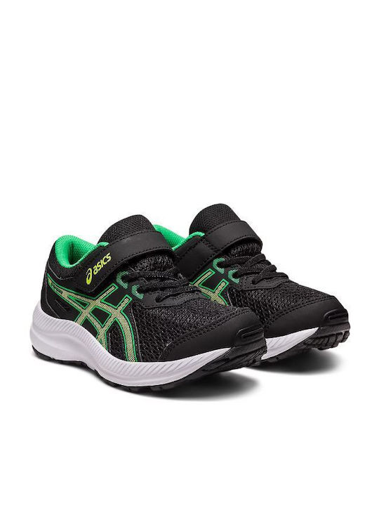 ASICS Αthletische Kinderschuhe Laufen Contend 8 Ps Schwarz