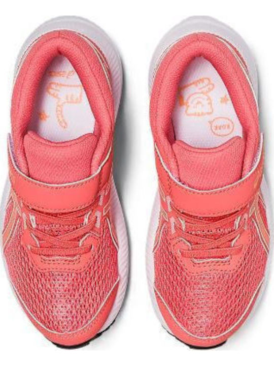 Contend 8 Ps Kids Sports Shoes Running with Hoop & Loop Closure Orange
