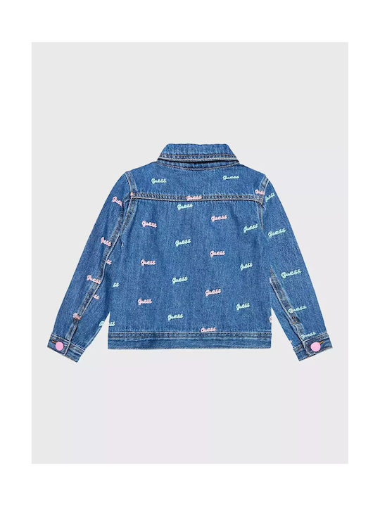 Guess Kids Denim Jacket short Blue