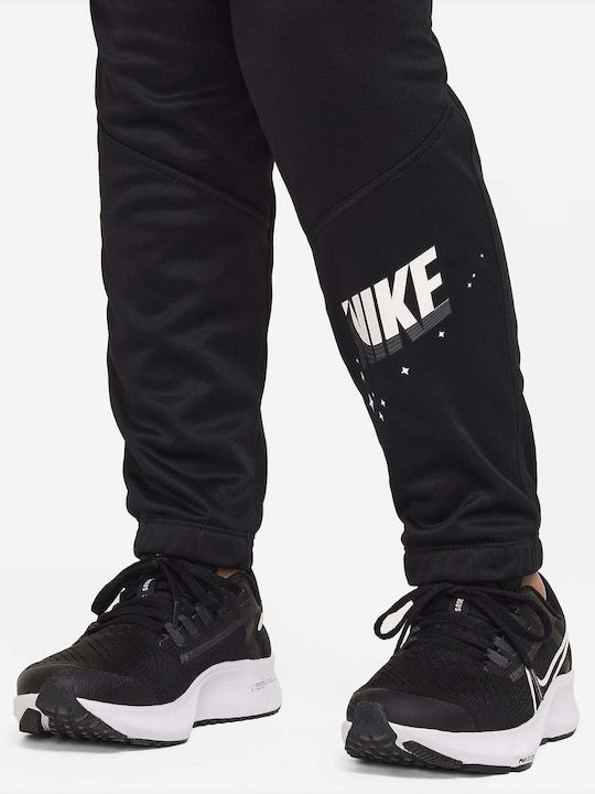 Nike Copilăresc Pantalon de Trening Bej 1buc Therma-FIT